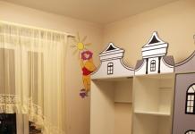 Интерьер детской комнаты для двоих детей