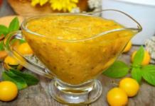 Ткемали из желтой алычи — рецепты вкусного грузинского соуса