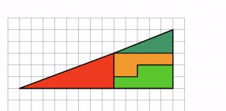 Задачка на сообразительность: откуда появился лишний пустой квадрат Загадки про геометрические фигуры для средней группы